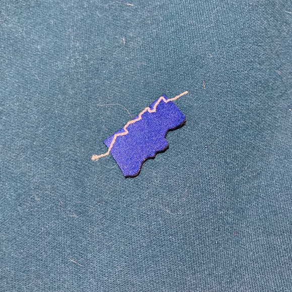 Ader Error Blue Stitched Logo Crewneck - Picture 6 of 14